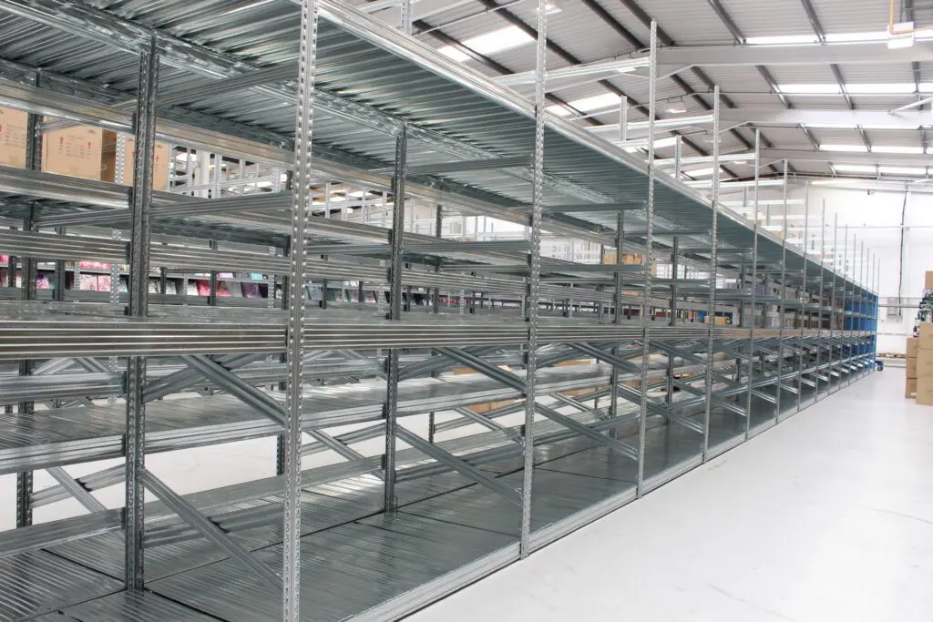 Galvanised Shelving