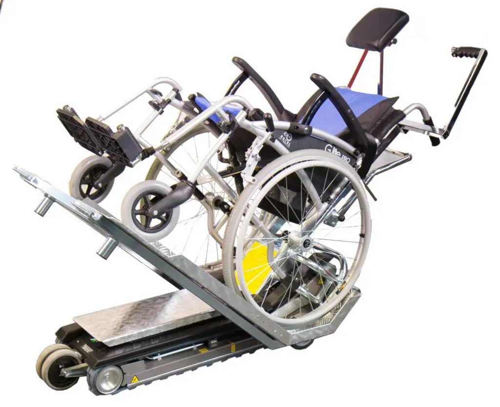 Jolly wheelchair stair climber